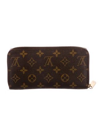 Louis Vuitton LV Monogram Coated Canvas Zippy Wallet