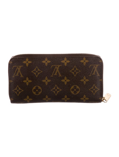 Louis Vuitton LV Monogram Coated Canvas Zippy Wallet