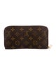 Louis Vuitton LV Monogram Coated Canvas Zippy Wallet