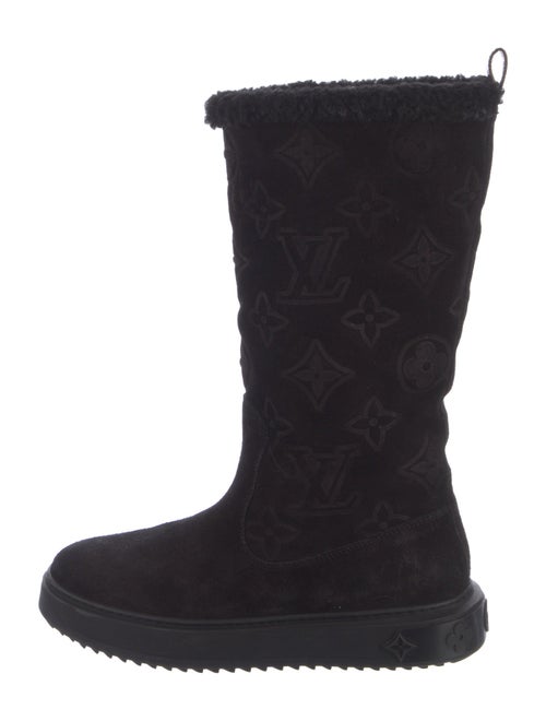 Louis Vuitton LV Monogram Suede Boots