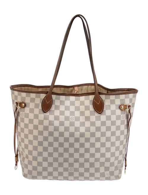 Louis Vuitton Damier Azur Neverfull w/Pouch MM