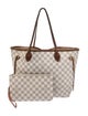 Louis Vuitton Damier Azur Neverfull w/Pouch MM