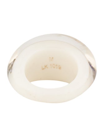 Louis Vuitton Crystal & Resin Inclusion Ring