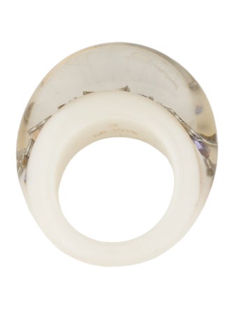 Louis Vuitton Crystal & Resin Inclusion Ring