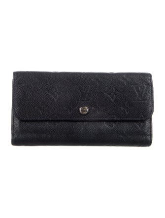 Louis Vuitton LV Monogram Empreinte Leather Continental Wallet
