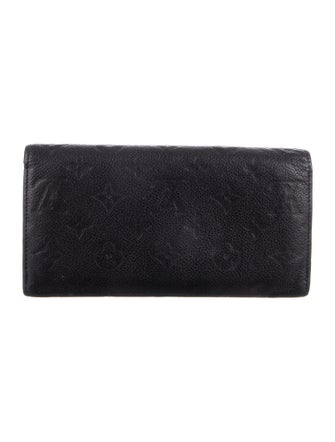 Louis Vuitton LV Monogram Empreinte Leather Continental Wallet