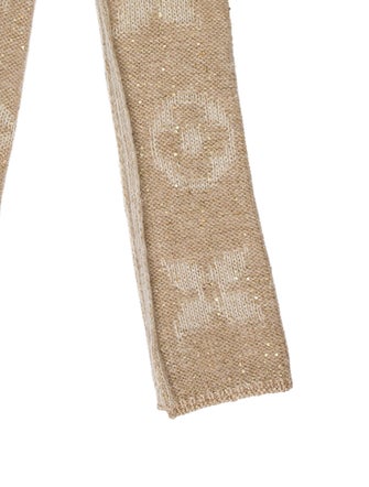 Louis Vuitton Mohair Printed Scarf