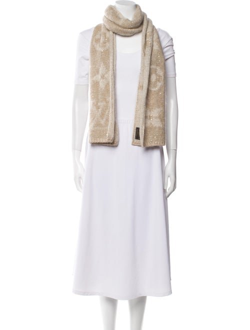 Louis Vuitton Mohair Printed Scarf