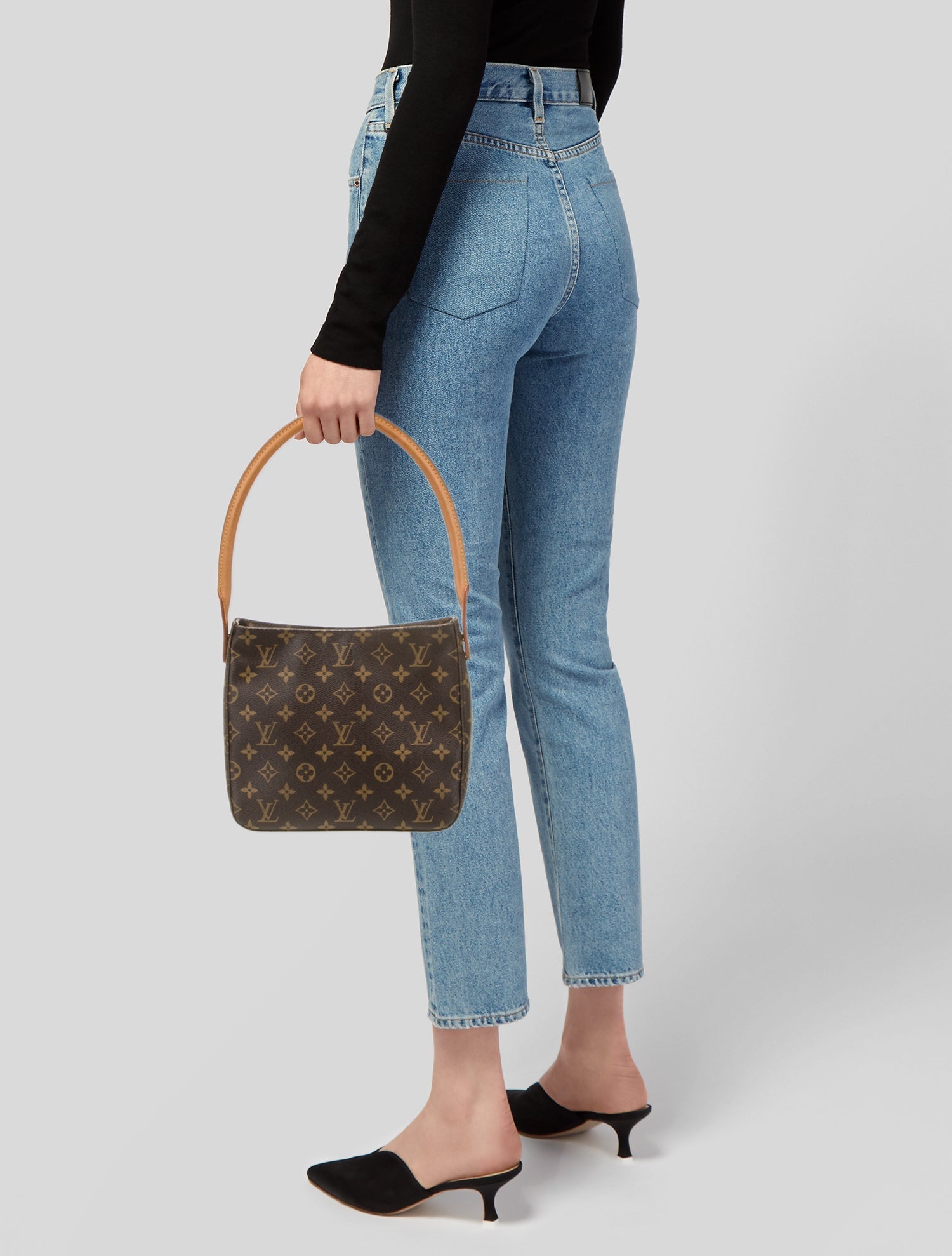 Louis Vuitton LV Monogram Shoulder Bag MM