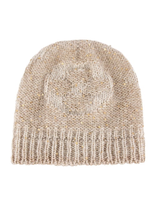 Louis Vuitton Monogram Mohair Glitter Beanie