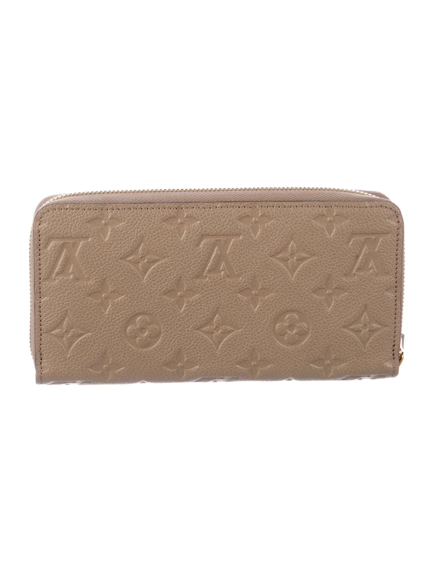 Louis Vuitton LV Monogram Empreinte Leather Zippy Wallet