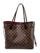 Louis Vuitton Damier Ebene Neverfull w/Pouch MM