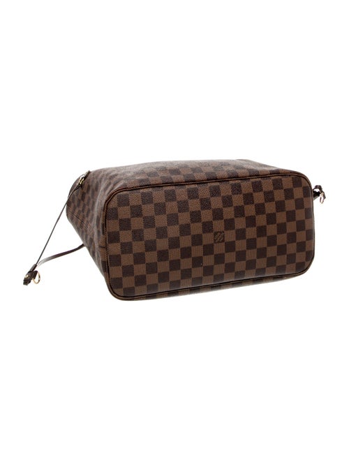 Louis Vuitton Damier Ebene Neverfull w/Pouch MM