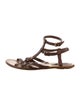 Louis Vuitton Leather Gladiator Sandals