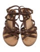 Louis Vuitton Leather Gladiator Sandals