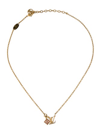 Louis Vuitton Loulougram Pendant Necklace