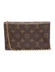 Louis Vuitton LV Monogram Flore Chain Wallet