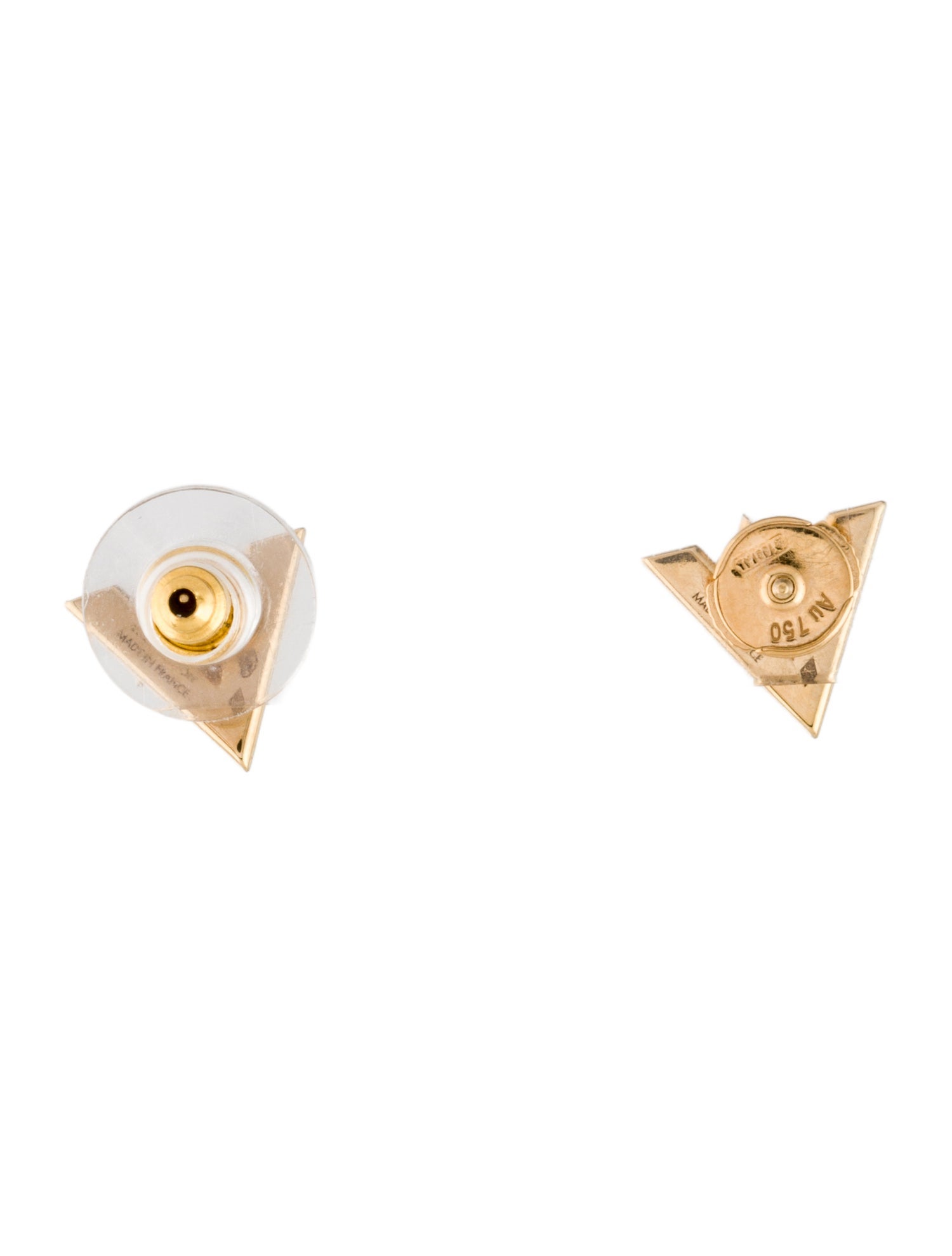 Louis Vuitton 18K Diamond Volt Studs