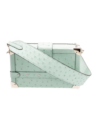 Louis Vuitton Ostrich Petite Malle 2025