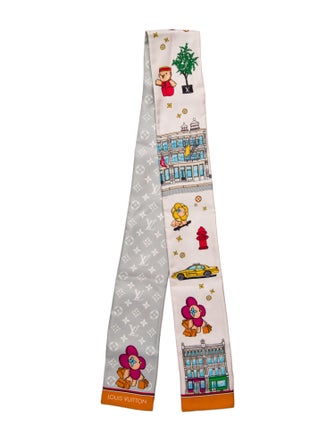 Louis Vuitton Paris Vivienne Silk Bandeau