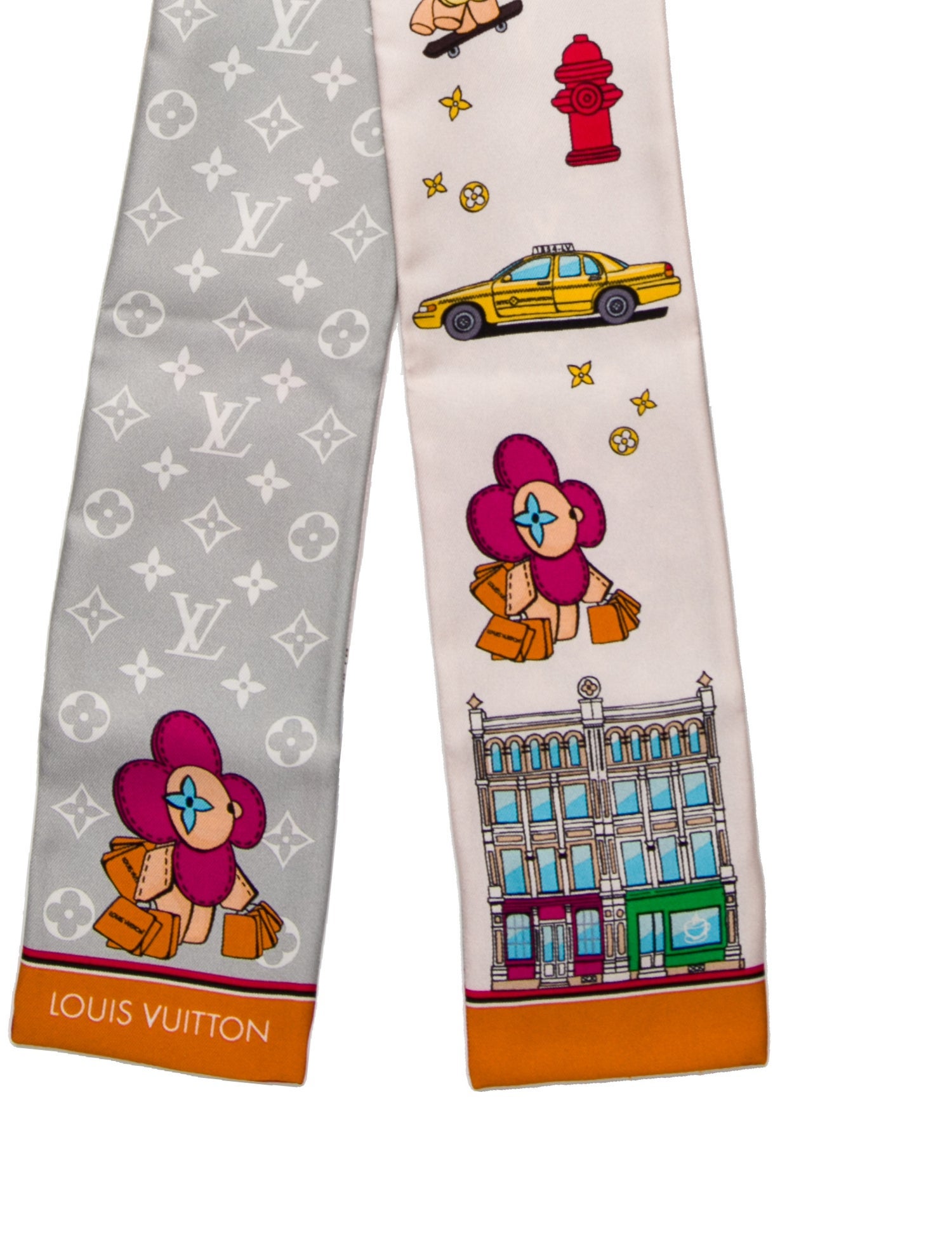 Louis Vuitton Paris Vivienne Silk Bandeau