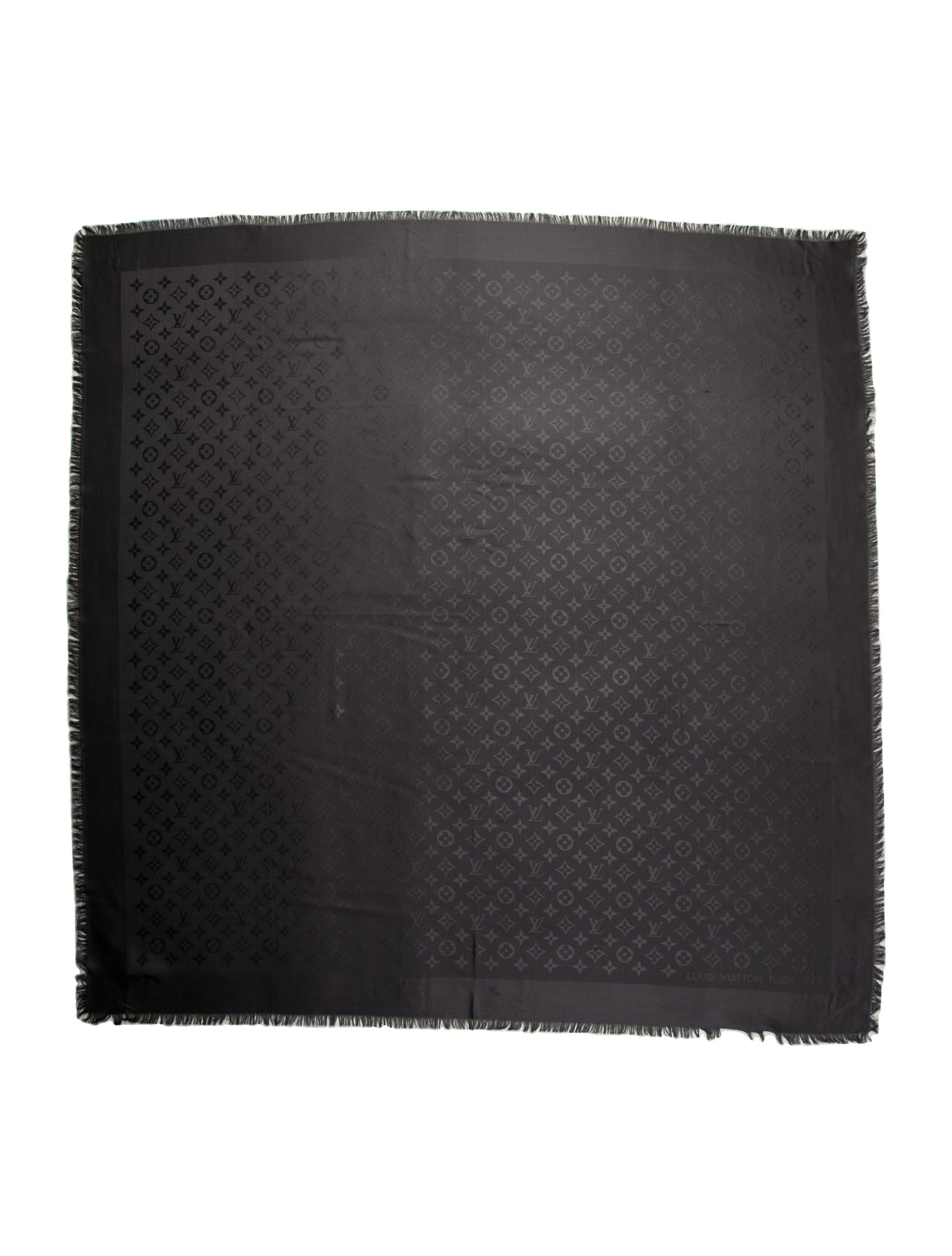 Louis Vuitton Silk LV Monogram Shawl