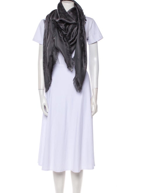 Louis Vuitton Silk LV Monogram Shawl