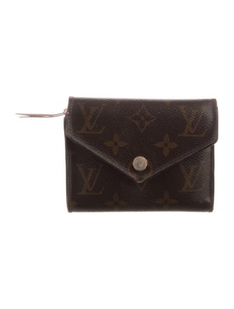 Louis Vuitton LV Monogram Coated Canvas Victorine Wallet