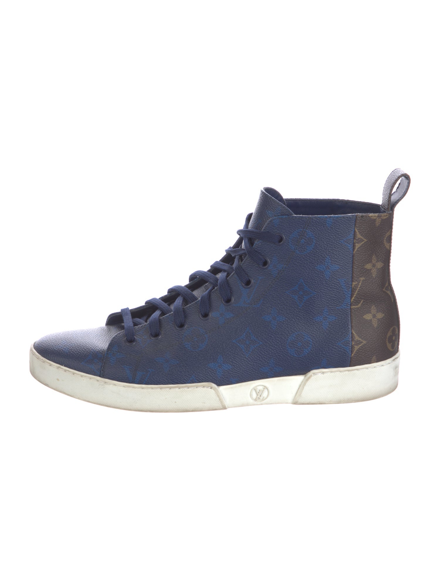 Louis Vuitton LV Monogram Leather Sneakers