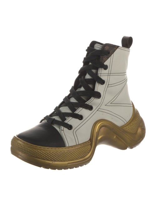 Louis Vuitton LV Monogram Leather Sneakers