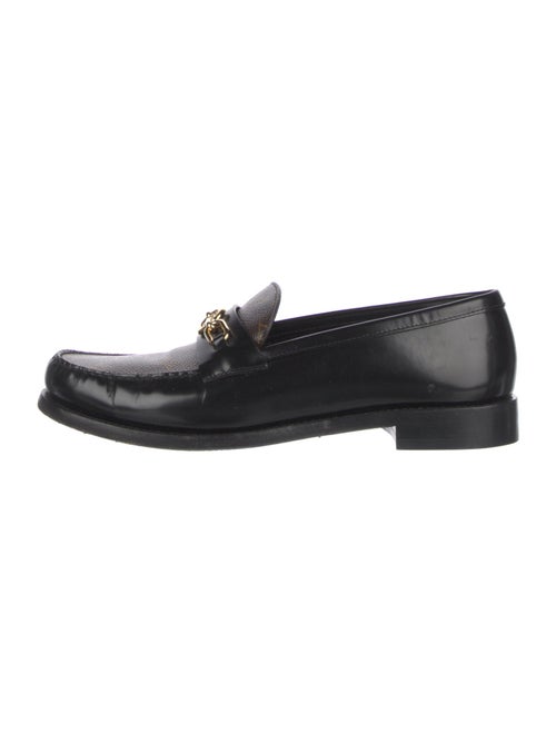 Louis Vuitton LV Monogram Leather Loafers