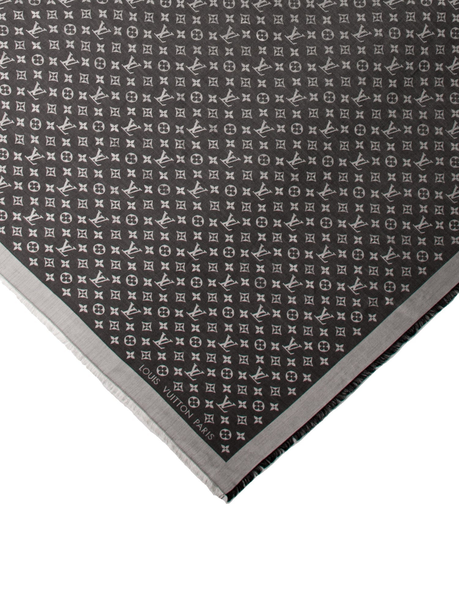 Louis Vuitton Silk LV Monogram Shawl