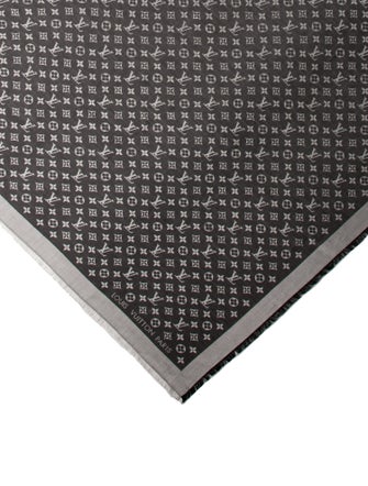 Louis Vuitton Silk LV Monogram Shawl