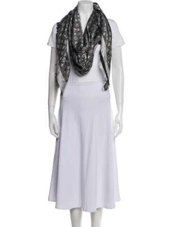 Louis Vuitton Silk LV Monogram Shawl