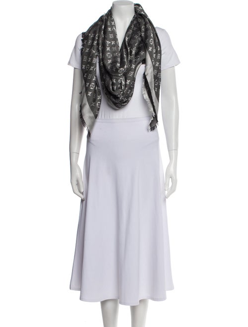 Louis Vuitton Silk LV Monogram Shawl