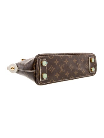 Louis Vuitton LV Monogram Fetish Lockit Clutch