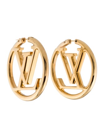 Louis Vuitton Louise Hoop GM Earrings