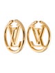 Louis Vuitton Louise Hoop GM Earrings