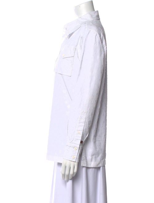 Louis Vuitton 2018 Long Sleeve Button-Up Top
