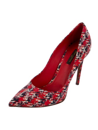 Louis Vuitton Printed Pumps