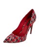 Louis Vuitton Printed Pumps