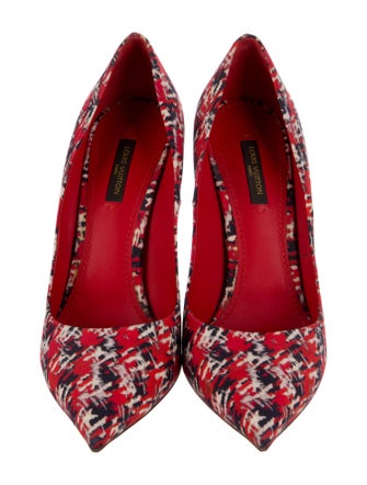 Louis Vuitton Printed Pumps