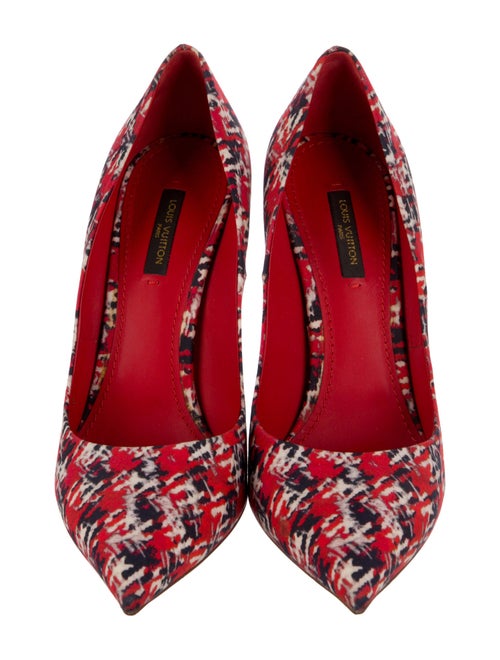 Louis Vuitton Printed Pumps