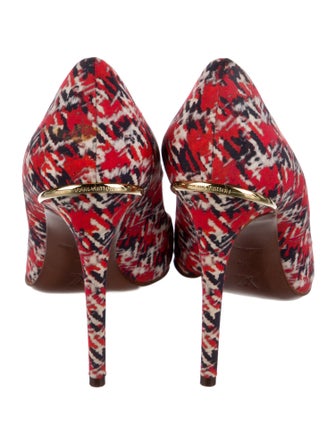 Louis Vuitton Printed Pumps