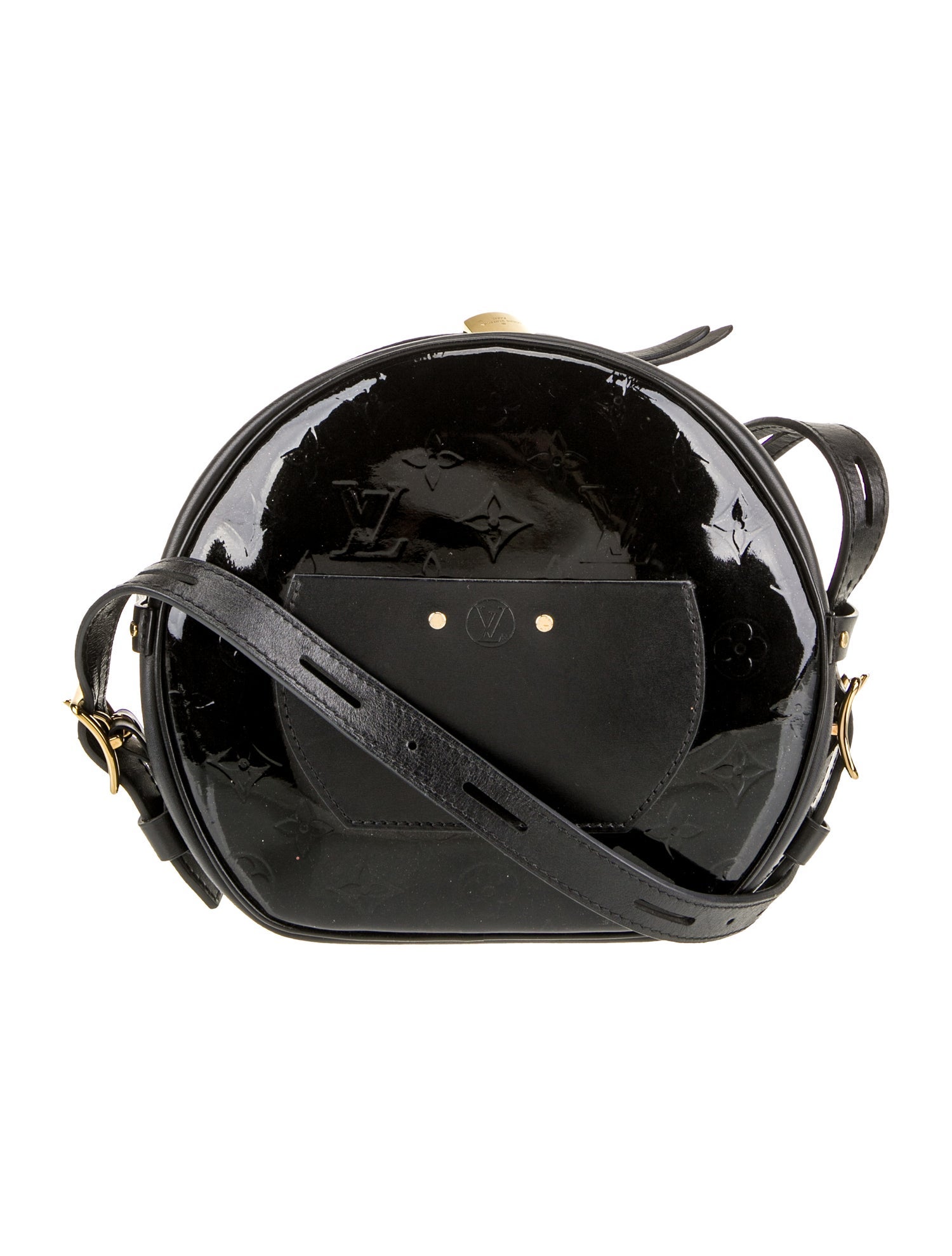 Louis Vuitton Monogram Vernis Bôite Chapeau Souple MM