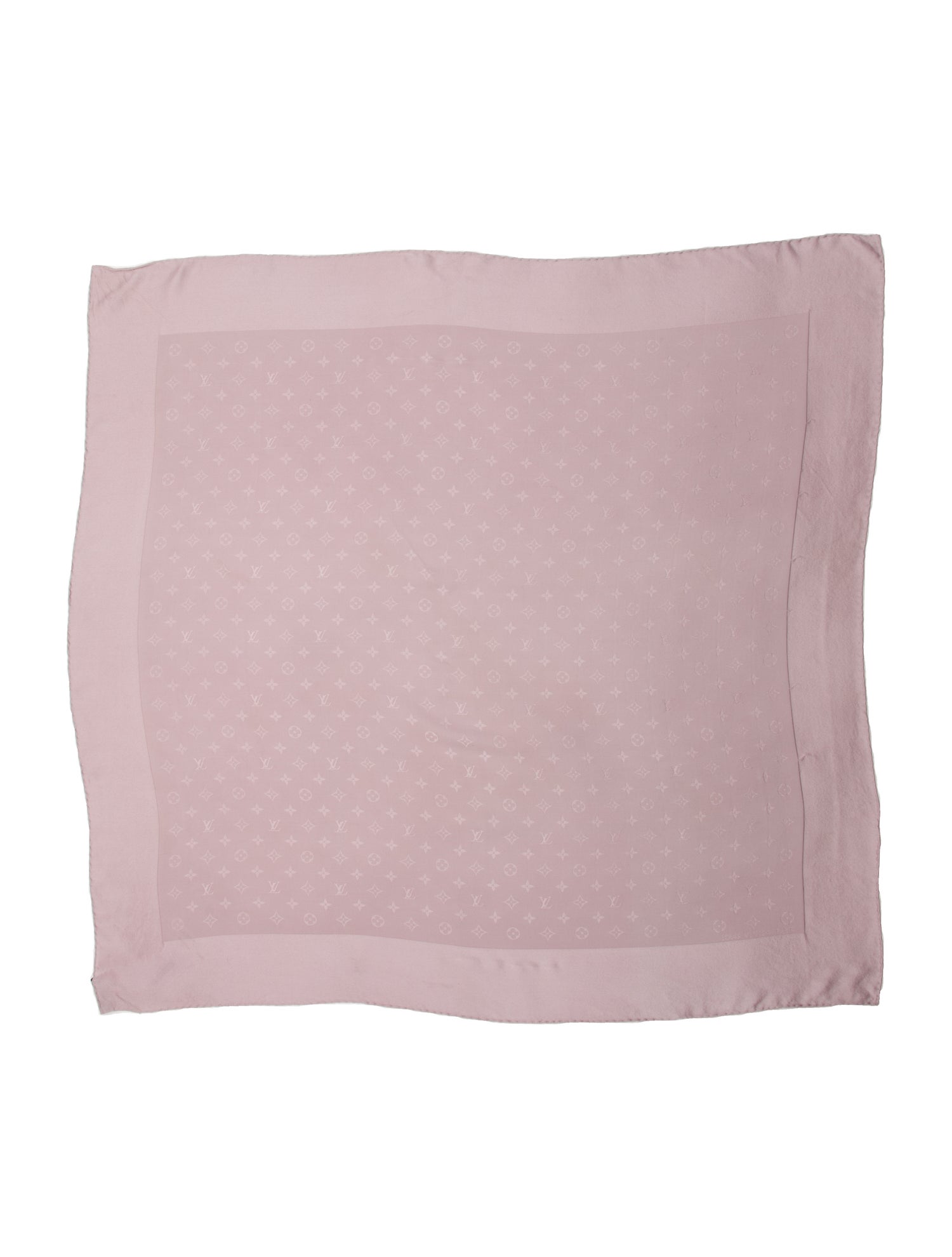 Louis Vuitton Silk LV Monogram Scarf