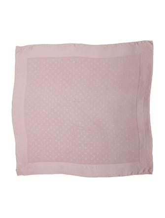 Louis Vuitton Silk LV Monogram Scarf