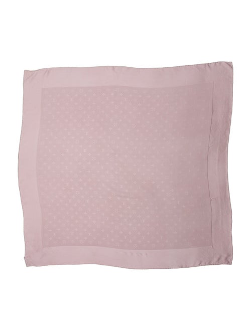 Louis Vuitton Silk LV Monogram Scarf