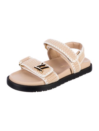 Louis Vuitton 2025 LV Sunset Comfort Slingback Sandals