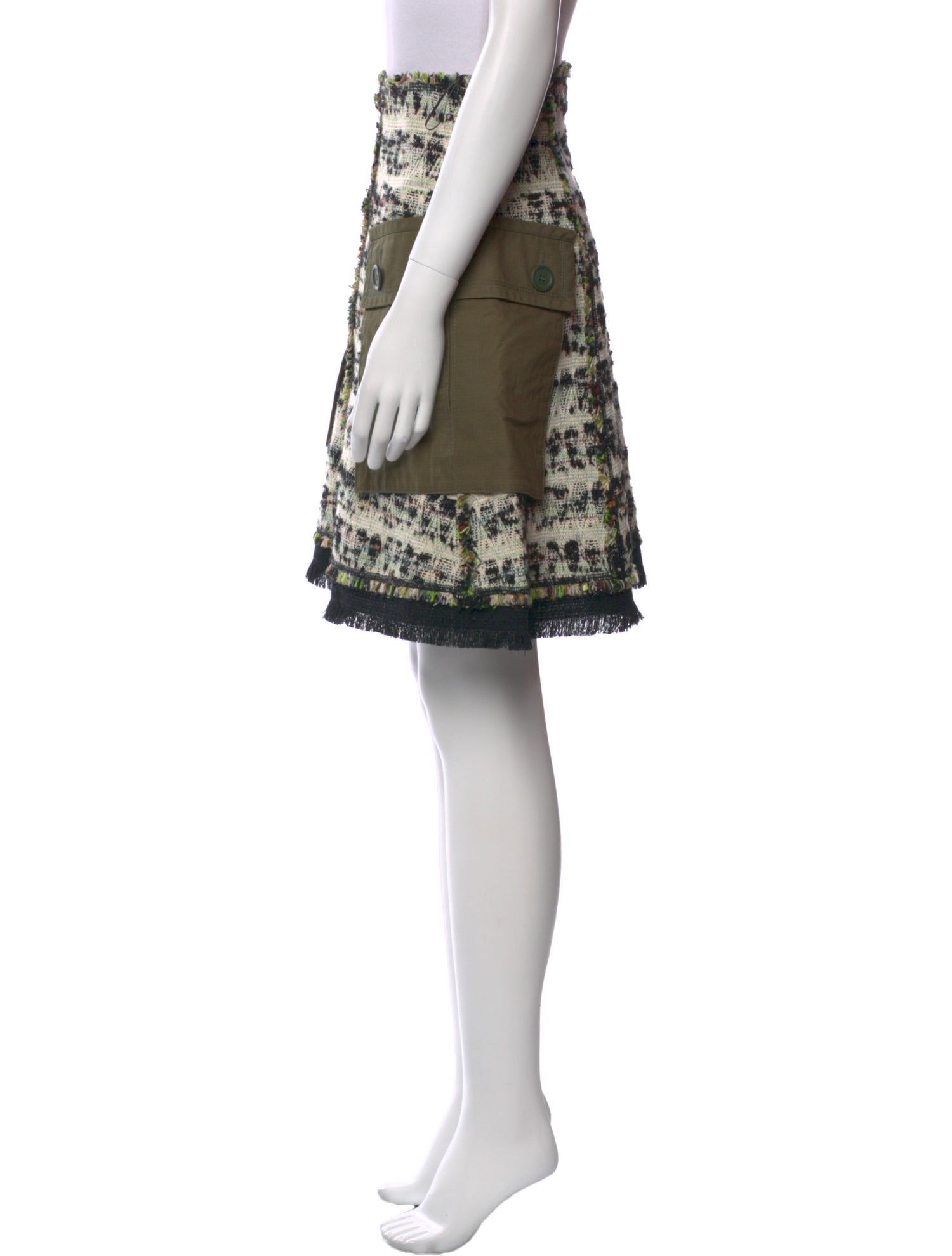 Louis Vuitton Vintage Knee-Length Skirt